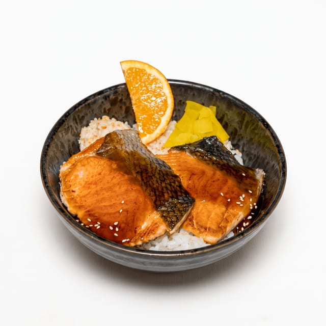 Salmon Teriyaki Bowl.