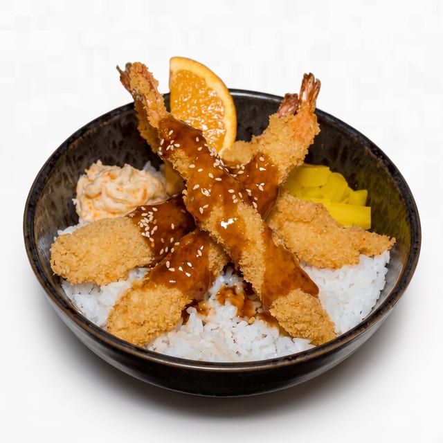 Shrimp Teriyaki Bowl.
