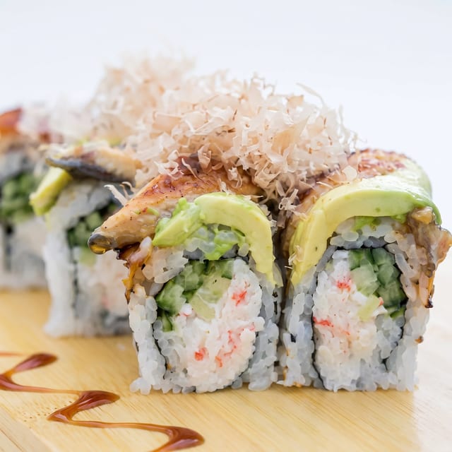 Bonito Dragon Roll.